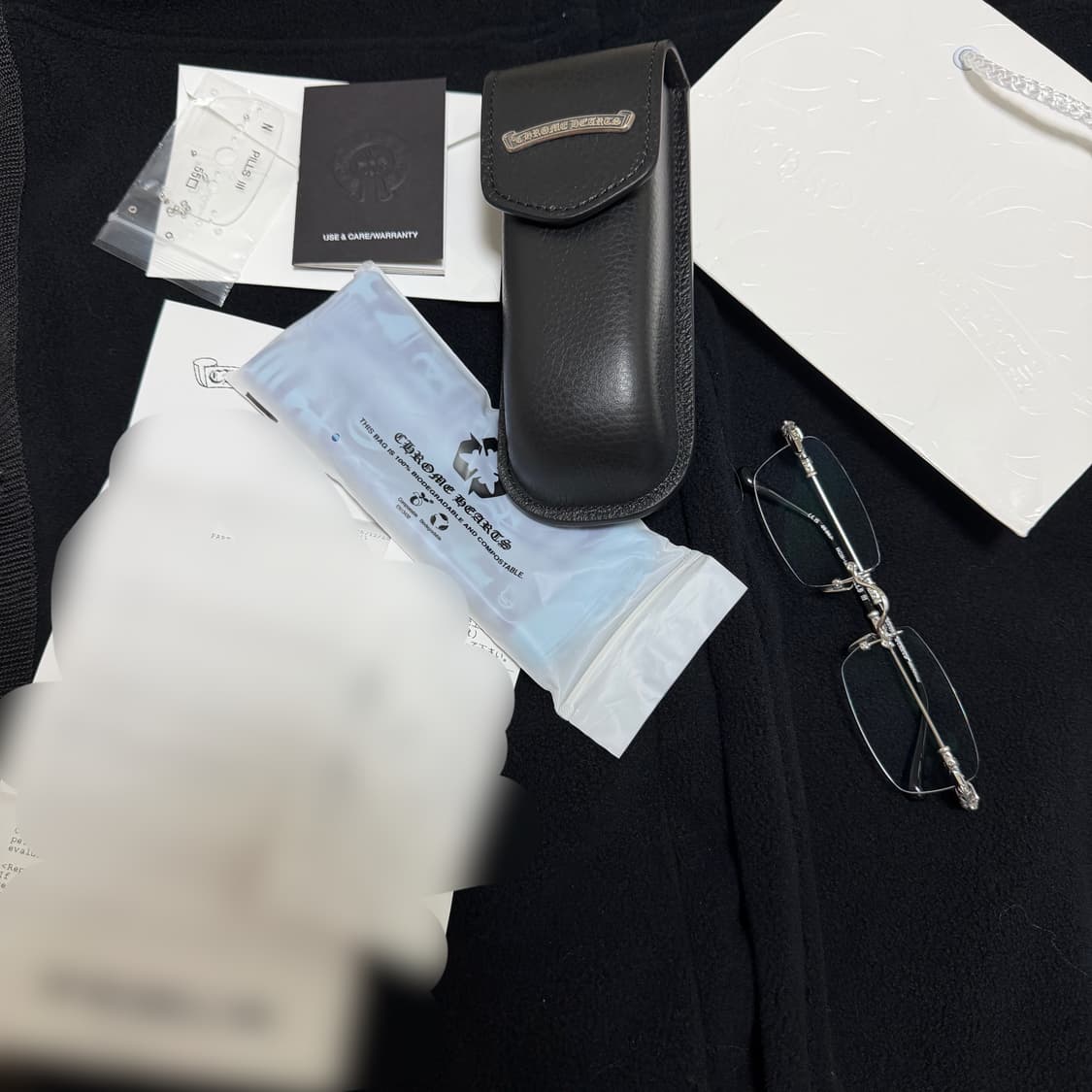 크롬하츠 필스3 샤이니 실버 블랙 상품이미지2