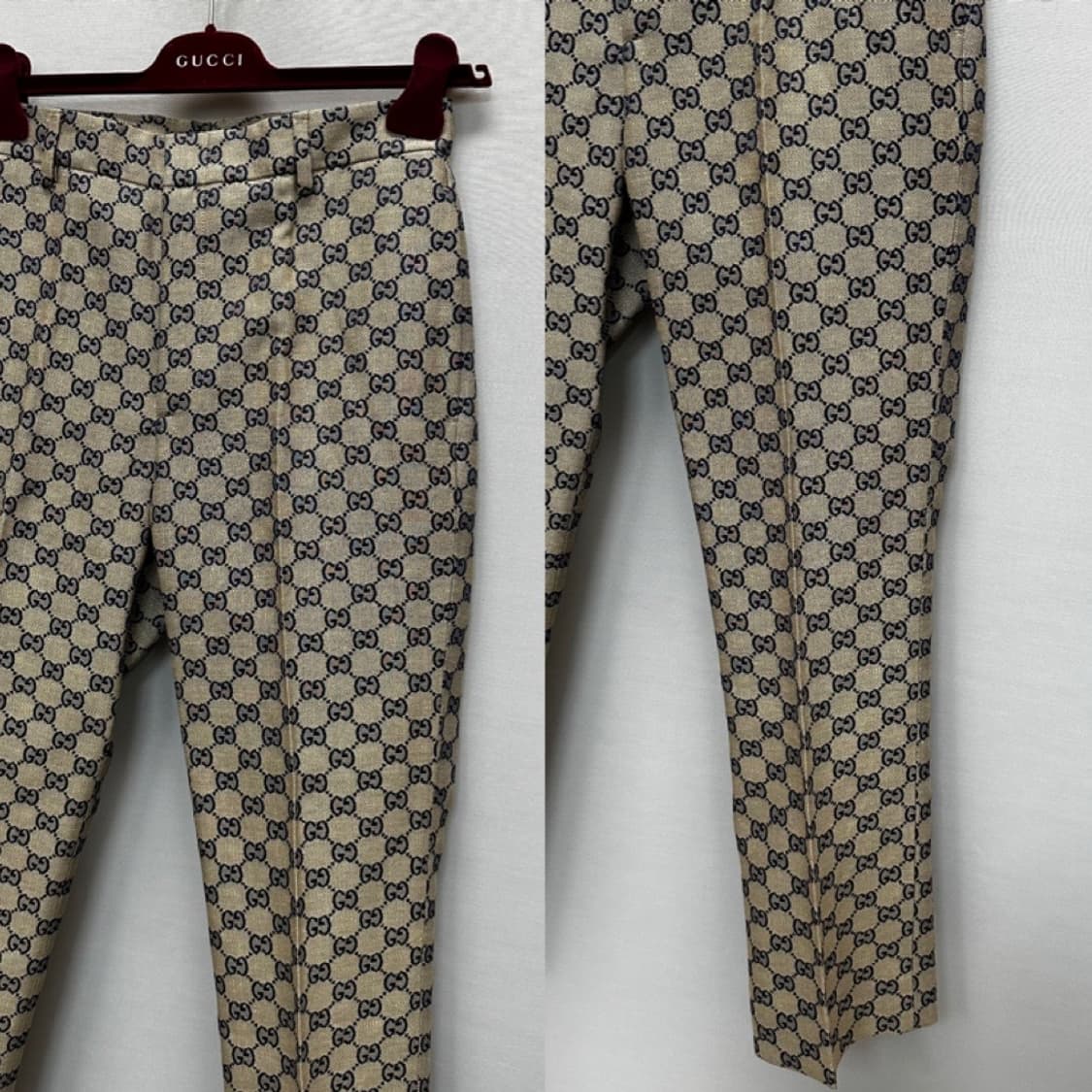 구찌 GG 모노그램 스트레이트 팬츠 (27)  상품이미지3
