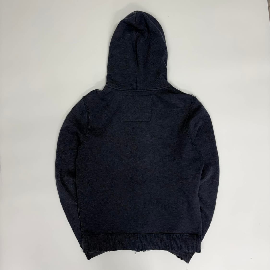 아베크롬비 y2k 네이비 스웻 후드집업 희귀져지(M) 상품이미지3