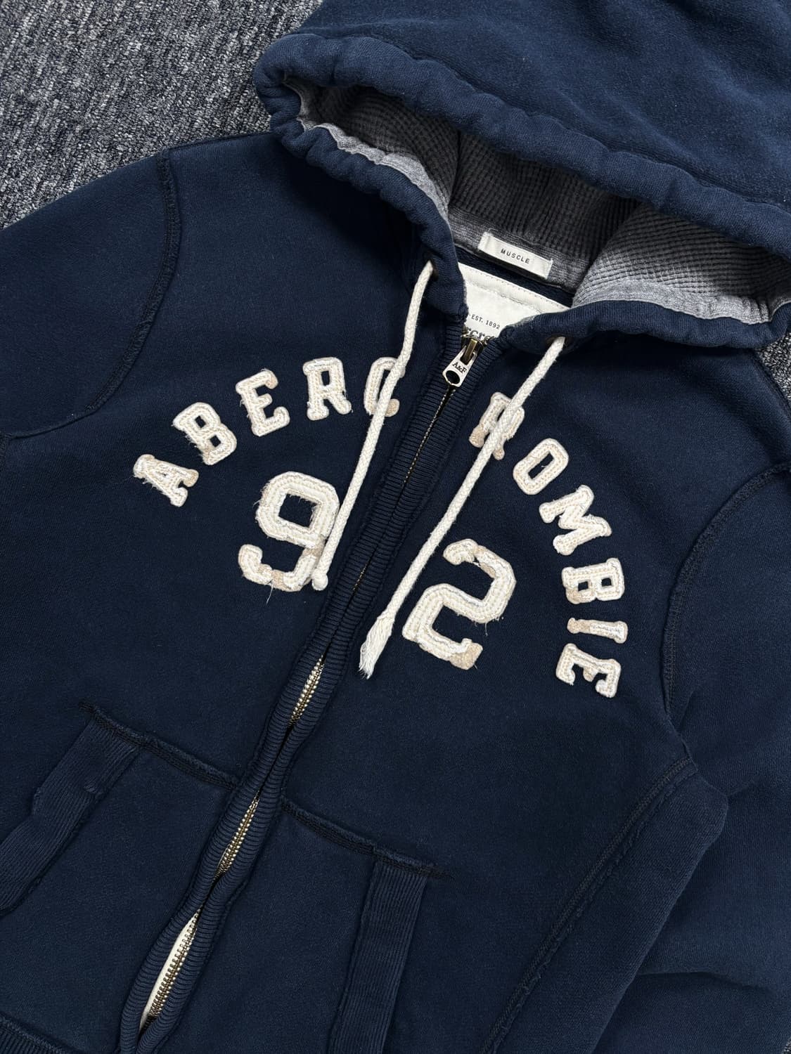 아베크롬비 네이비 후드집업 상품이미지5