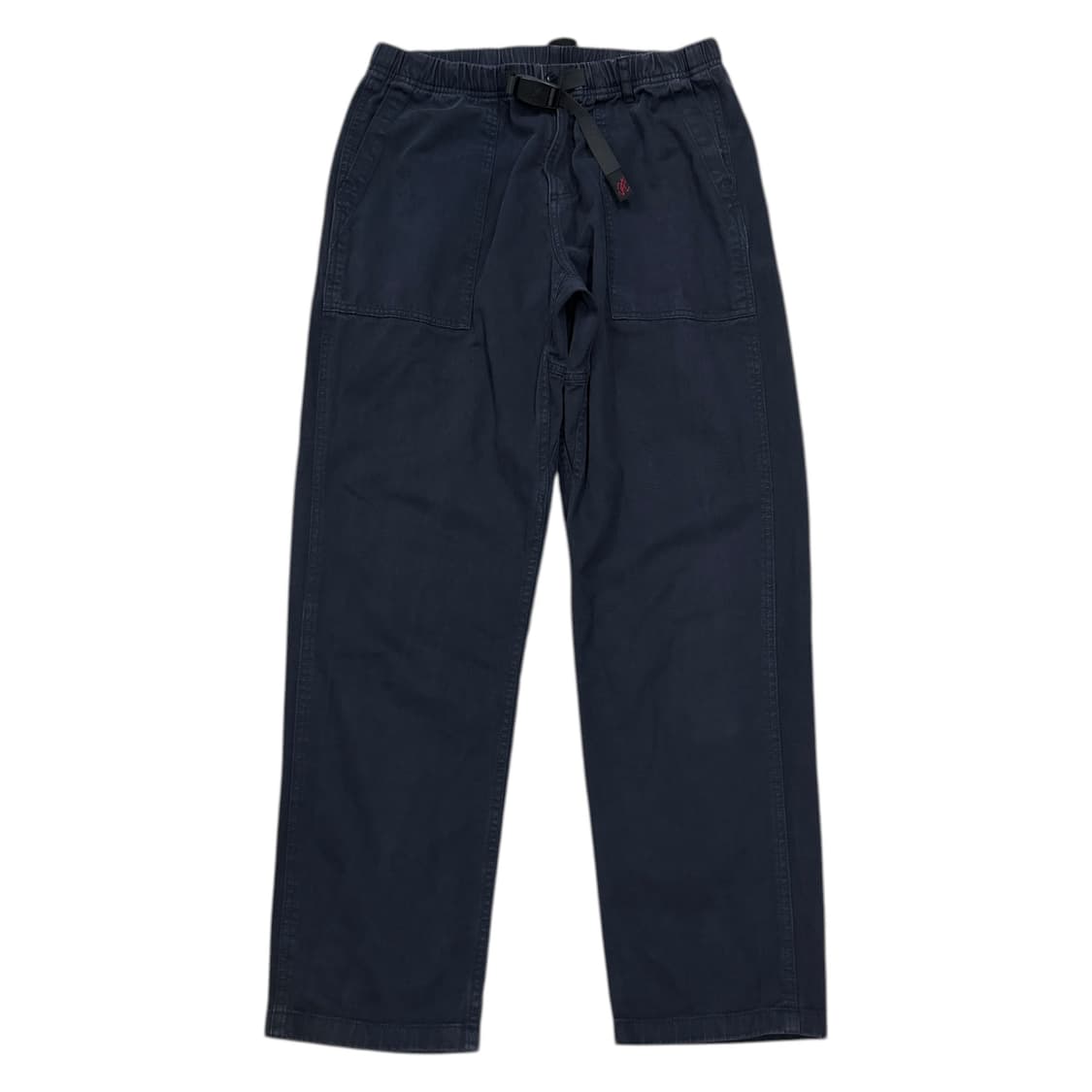 그라미치 루즈 테이퍼드 릿지 팬츠 바지 네이비 M 상품이미지1