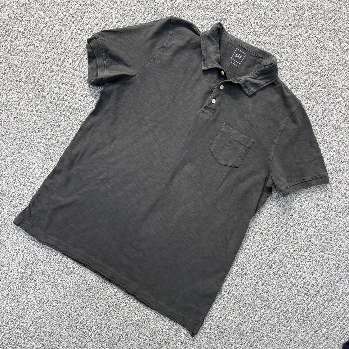 L 갭 반팔 워싱 폴로 셔츠 반팔티 0415J 상품이미지1