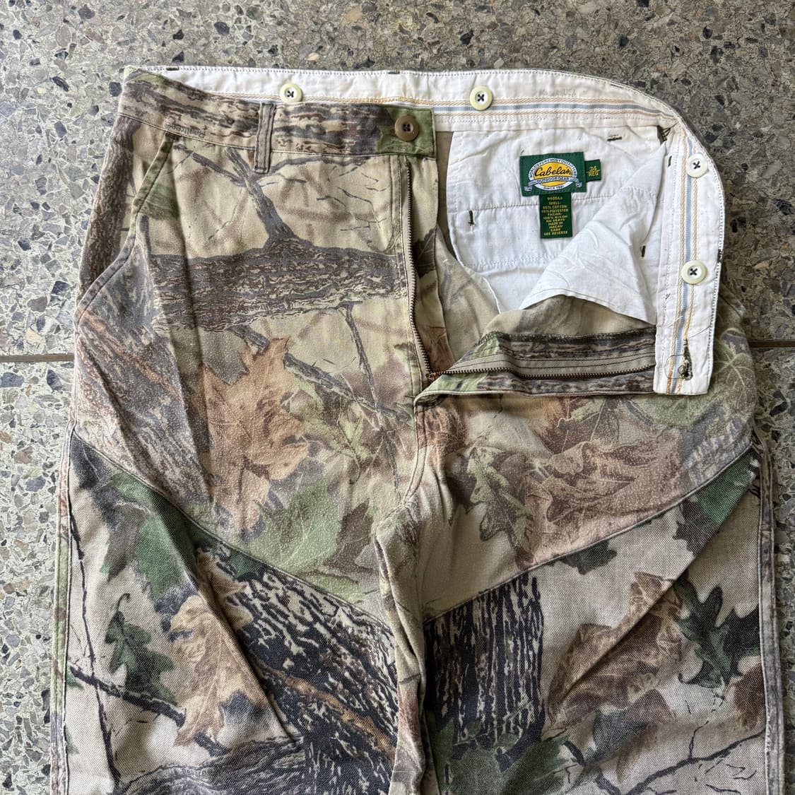 [34] 리얼트리 패턴 코튼 팬츠 상품이미지3