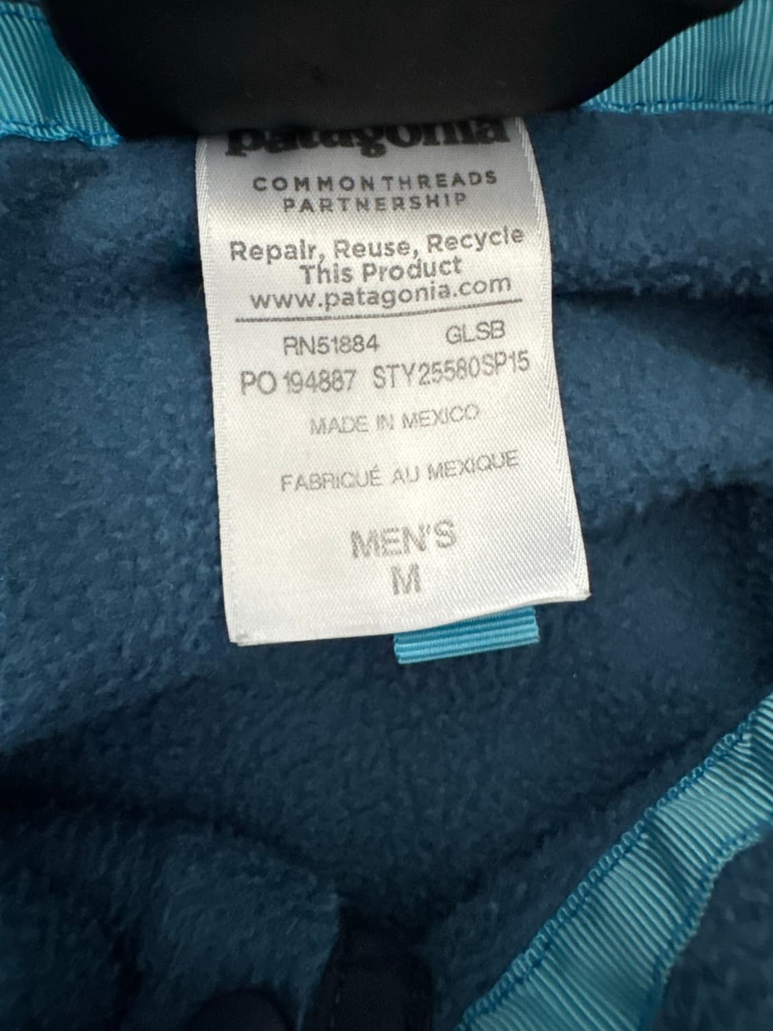 [M] 빈티지 파타고니아 신칠라 블루 상품이미지6