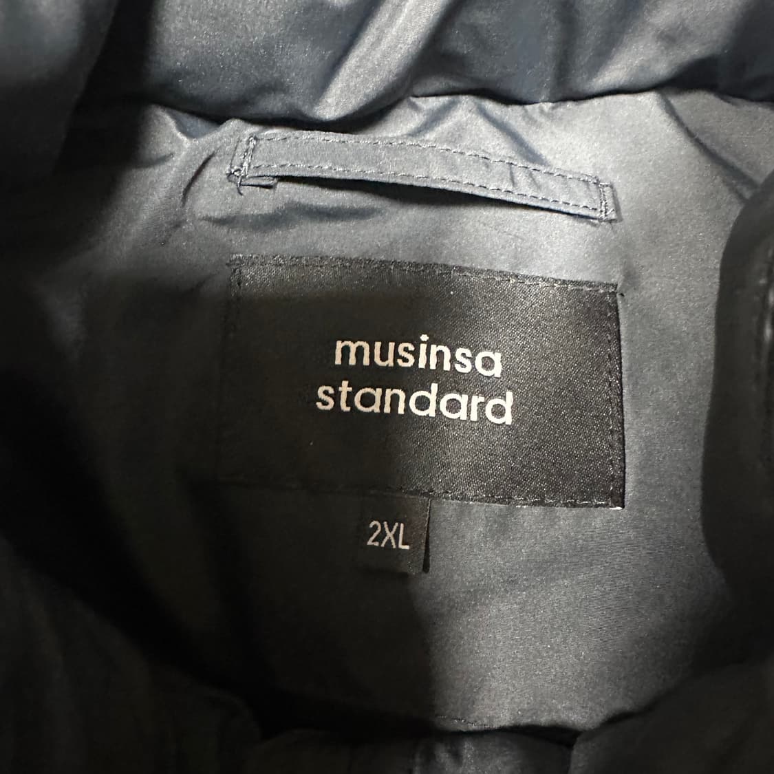 ✨ (바배) 무신사 스탠다드 덕다운 블랙 조끼 패딩  상품이미지3