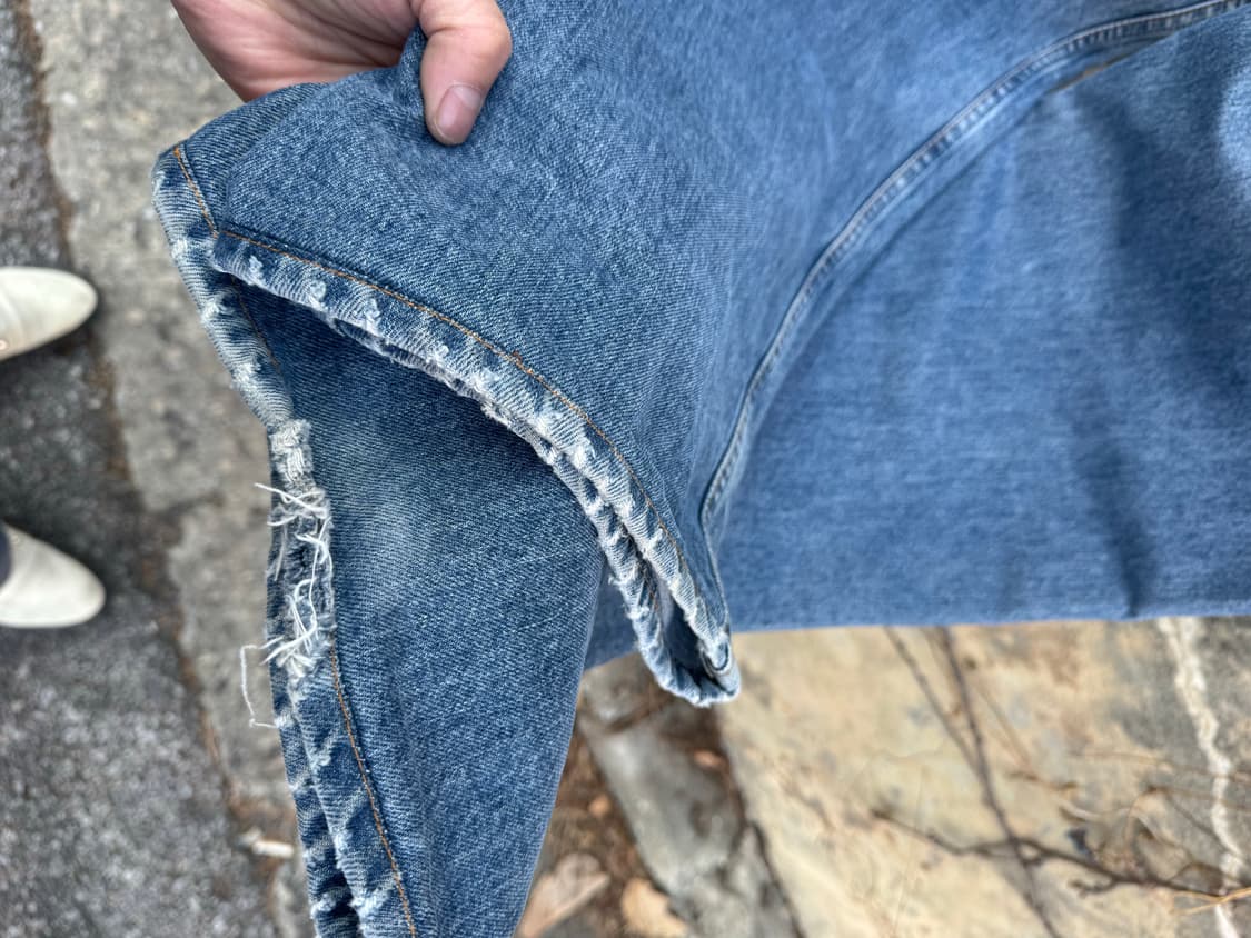 90s 리바이스 빈티지 515 데님 팬츠 36/34 상품이미지7