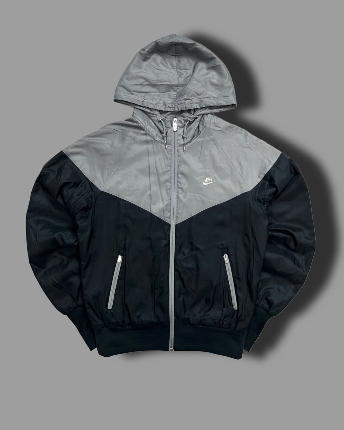 나이키 블랙 그레이 바람막이 점퍼 L 상품이미지6