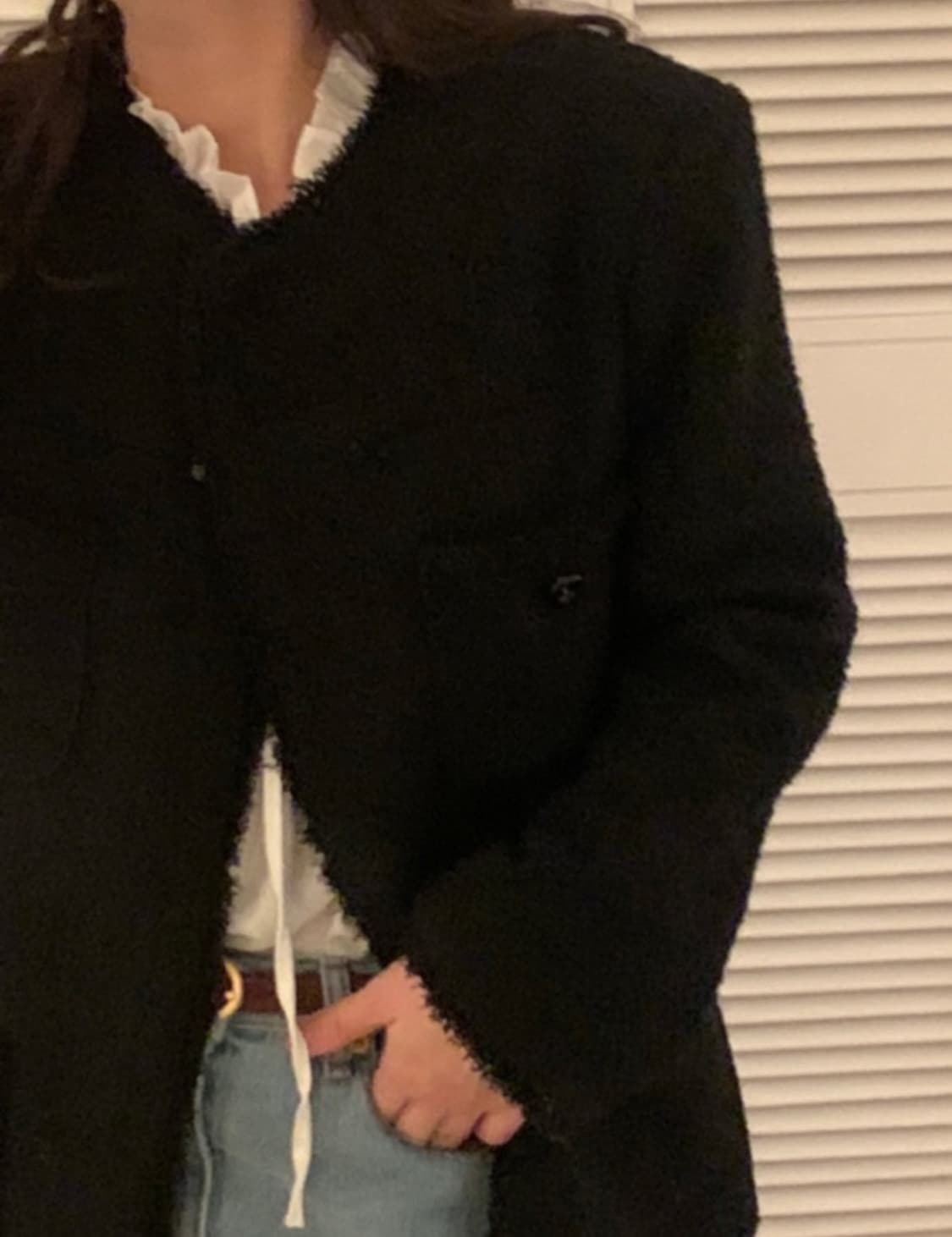 위드아웃썸머 페퍼트위드 블랙 상품이미지5