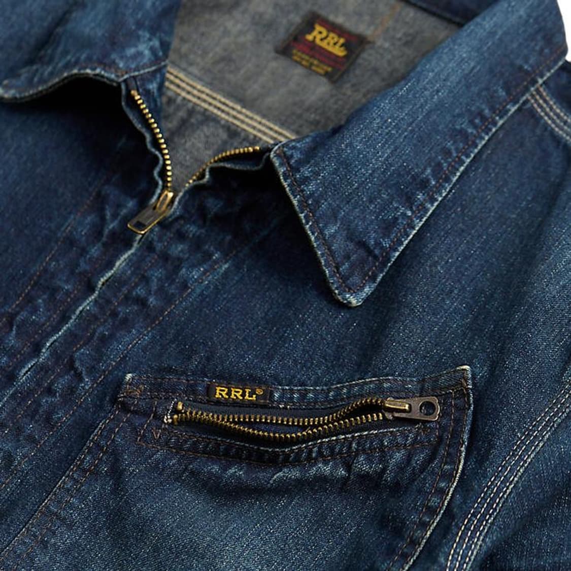 RRL 레이튼 데님 자켓 (M) 상품이미지3