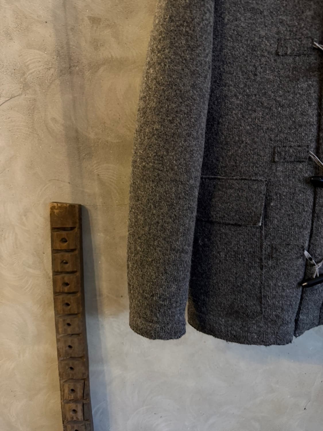 add 펠트울 다운 더플 코트 100 상품이미지4