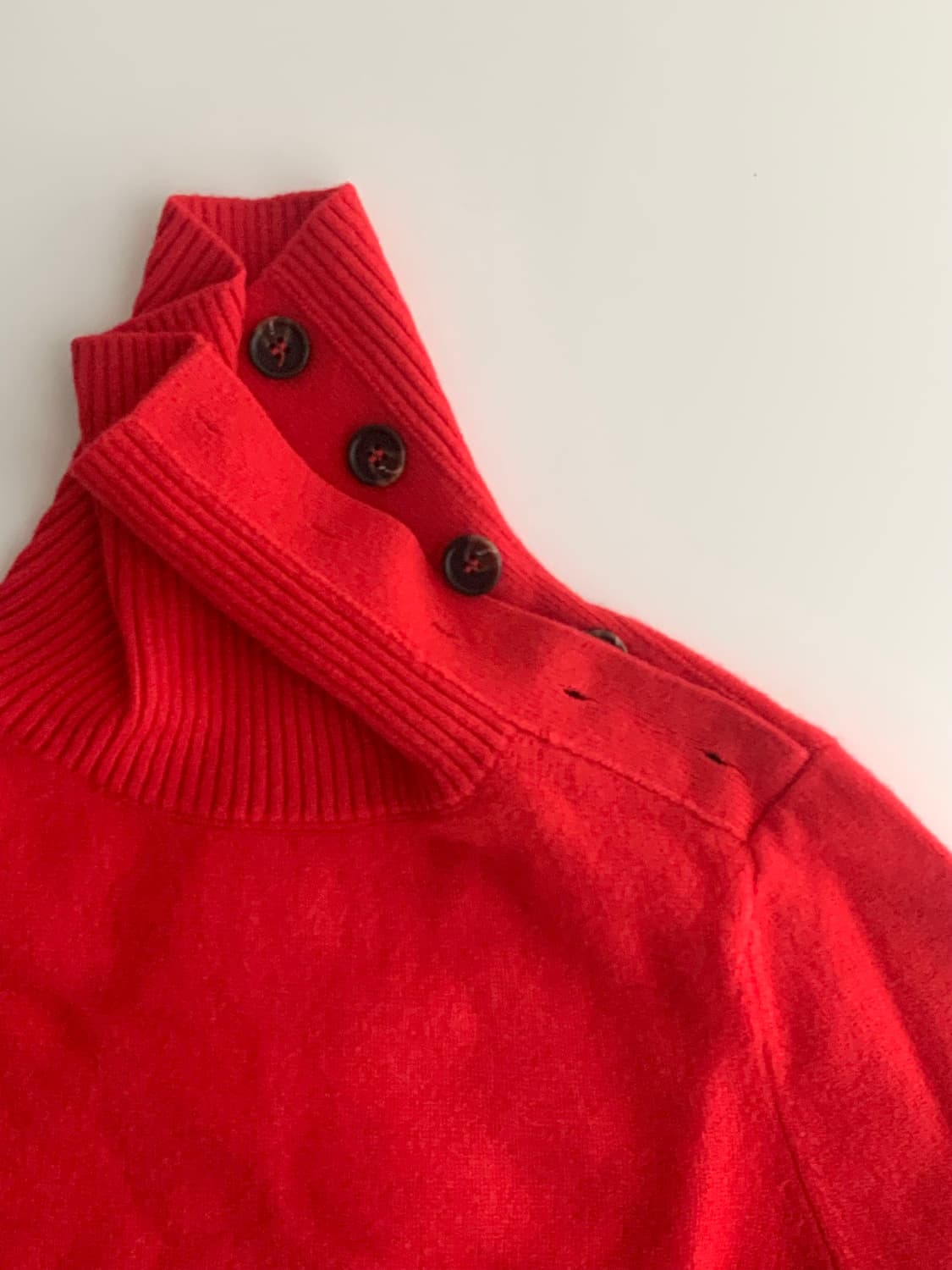 Arket 소프트 메리노 울 롤넥 레드 xs 상품이미지2