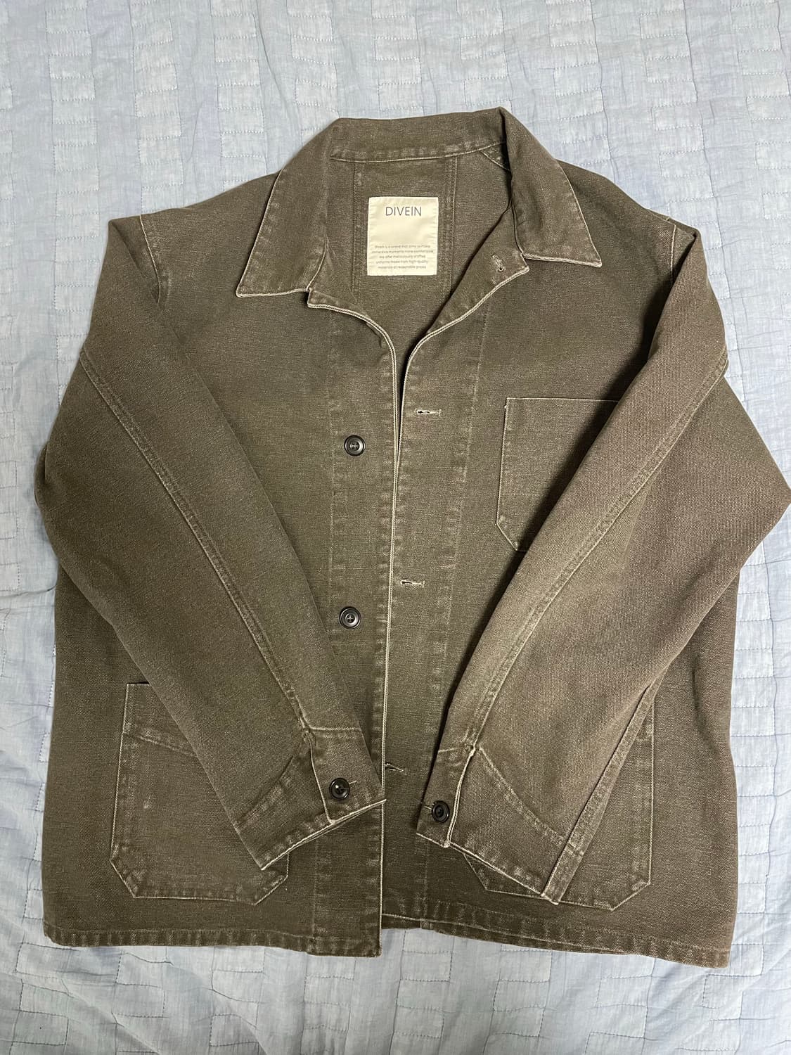 다이브인 Old Cotten Chore Jakcet 상품이미지3