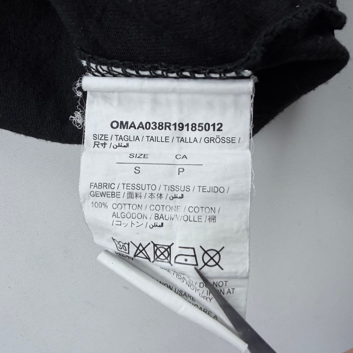 오프화이트 멀티컬러 애로우 반팔 티셔츠 상품이미지7