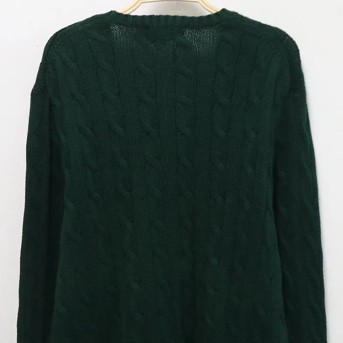 폴로랄프로렌 옐로우포니 꽈배기니트 61155 상품이미지5