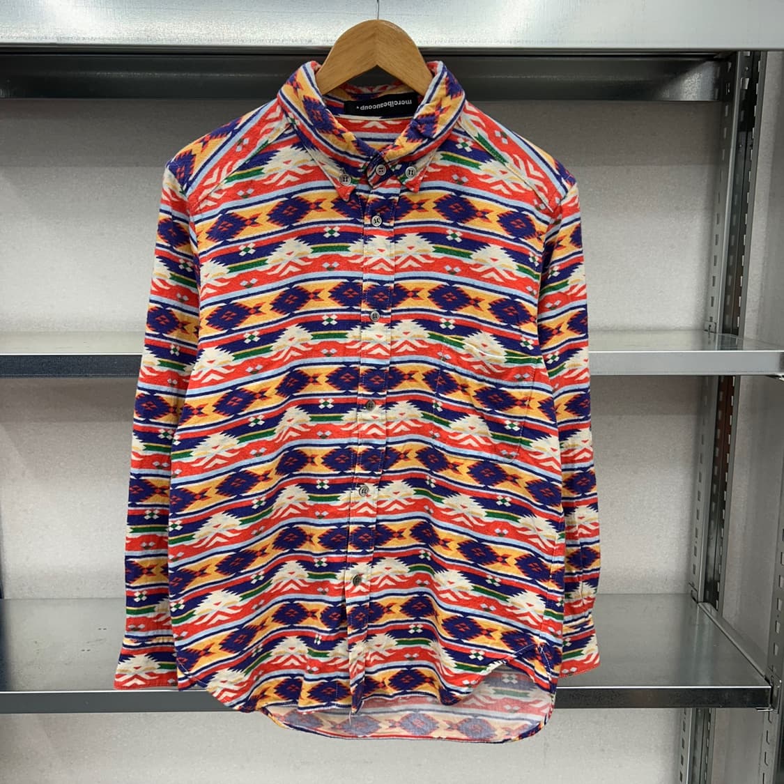 (S)메르시보꾸 패턴셔츠-Y323 상품이미지1