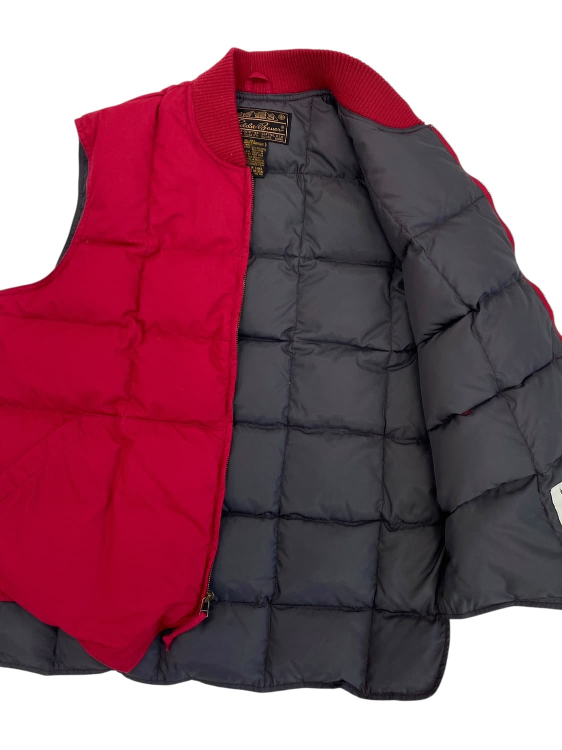 90‘s 에디바우어 구스다운 푸퍼 베스트 상품이미지5