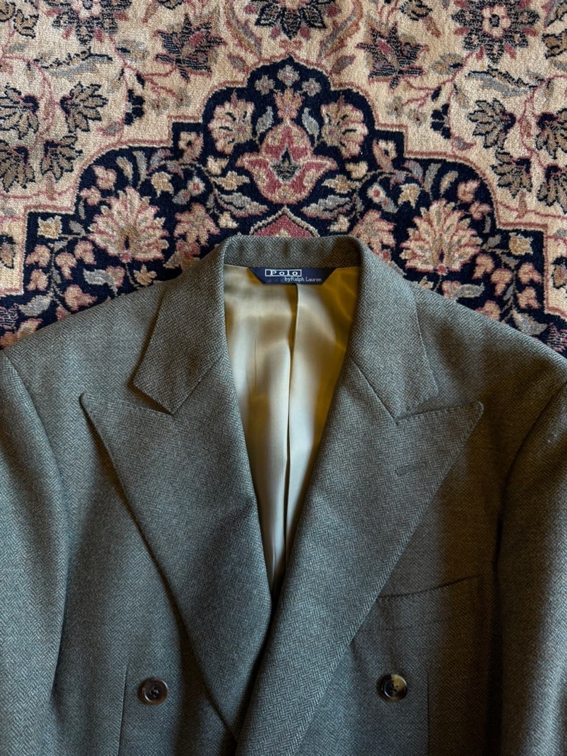 폴로 랄프로렌 더블 브레스티드 수트 셋업 100/30 상품이미지2