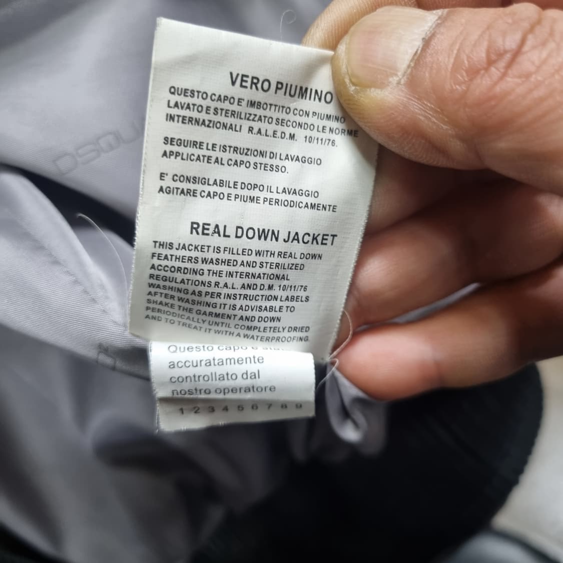 디스퀘어드2 블랙 가죽 패딩 상품이미지5