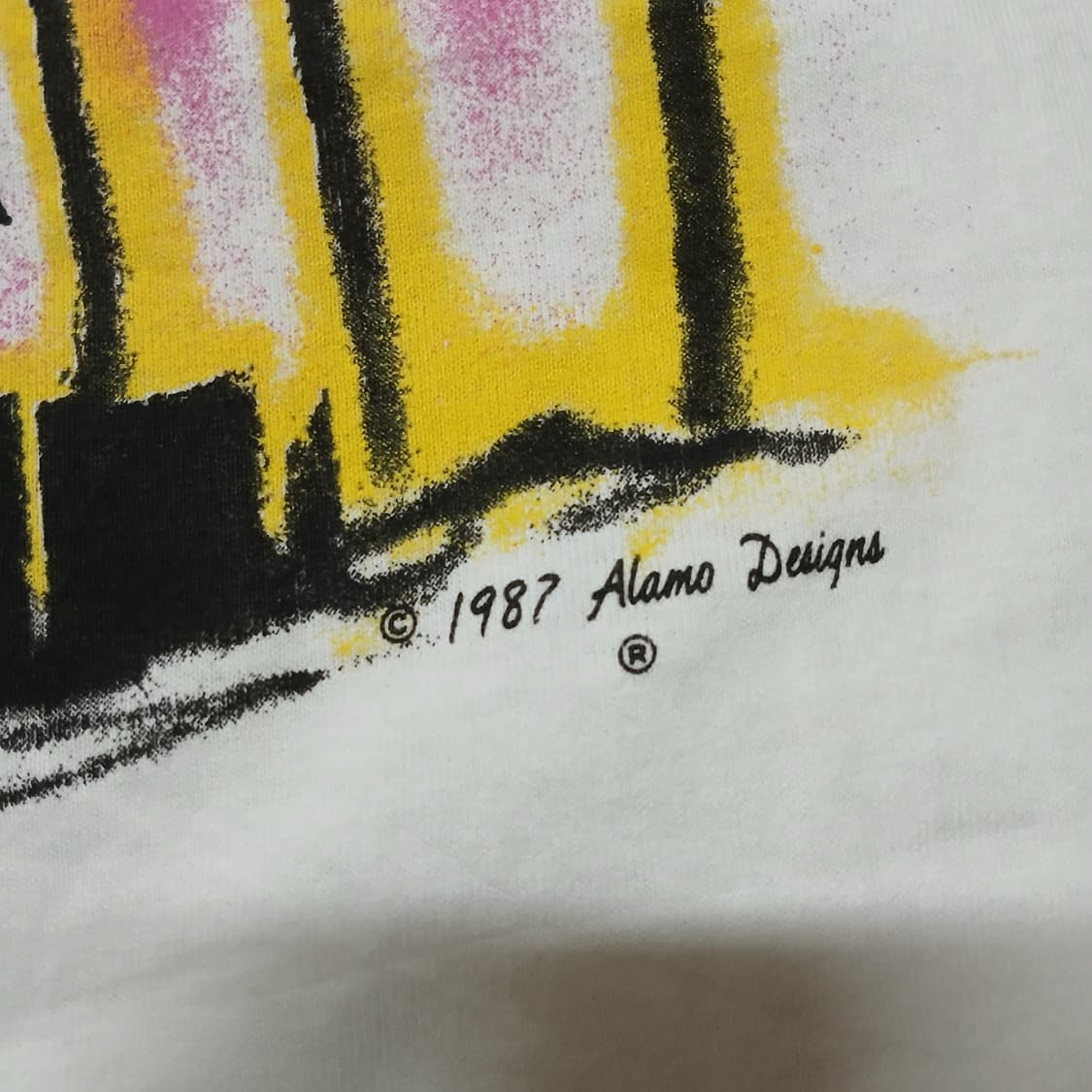 해외판 80s 알라모 할리우드 빈티지 반팔티 상품이미지2