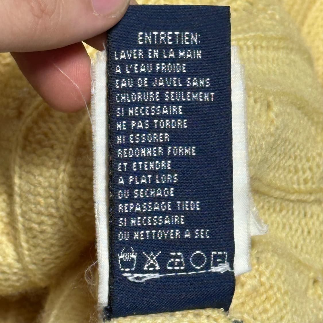 S 폴로랄프로렌 램스울 여성용 케이블 니트 상품이미지5