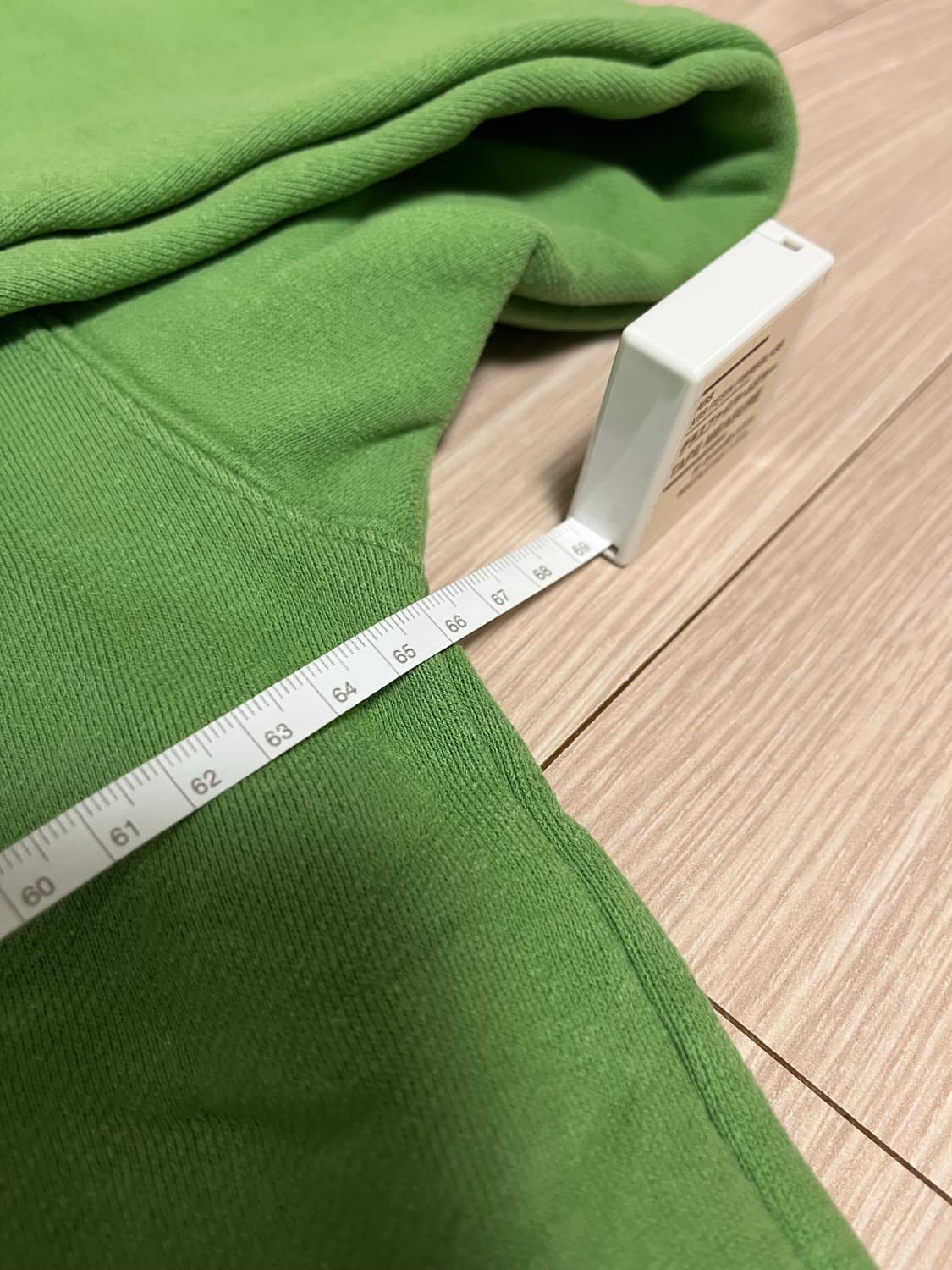 테켓 하프집업 맨투맨 그린 상품이미지8