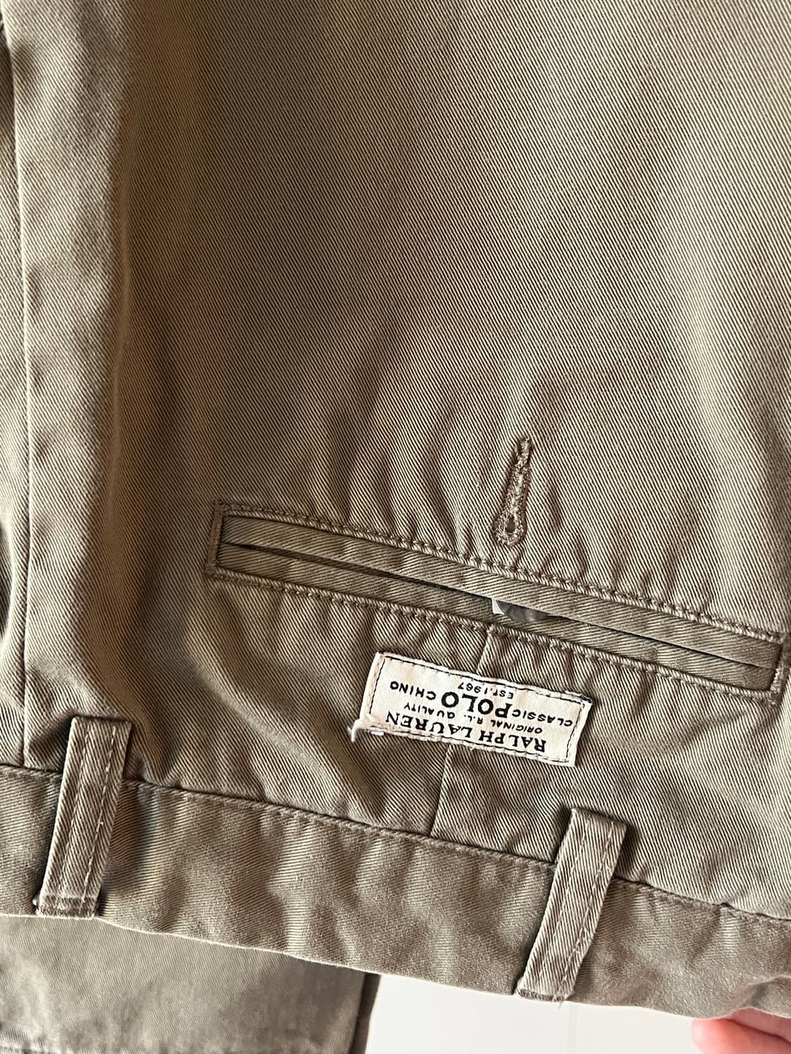 폴로 다크 브라운 치노 상품이미지3