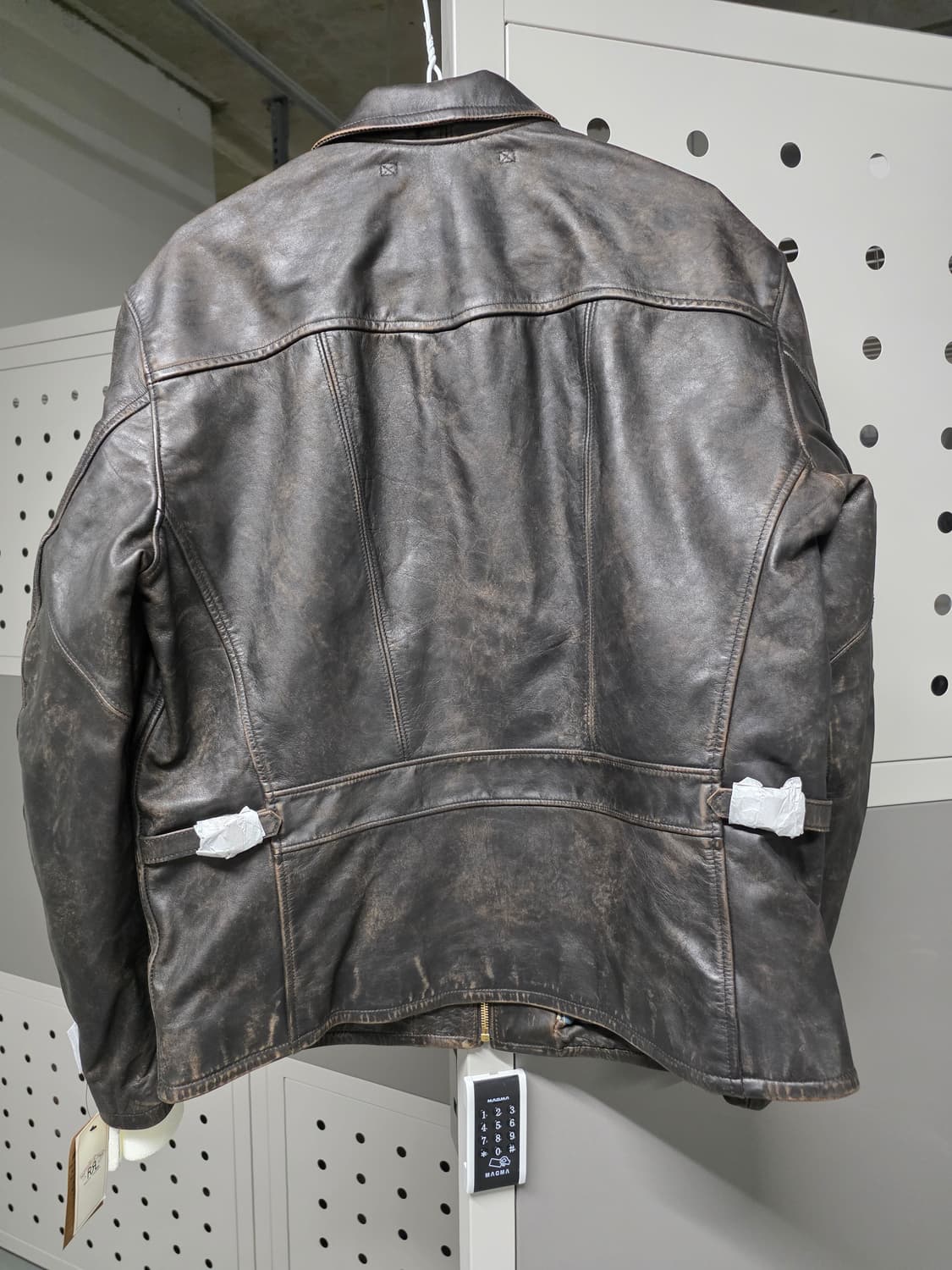 RRL 뉴스보이 가죽자켓 L 상품이미지2