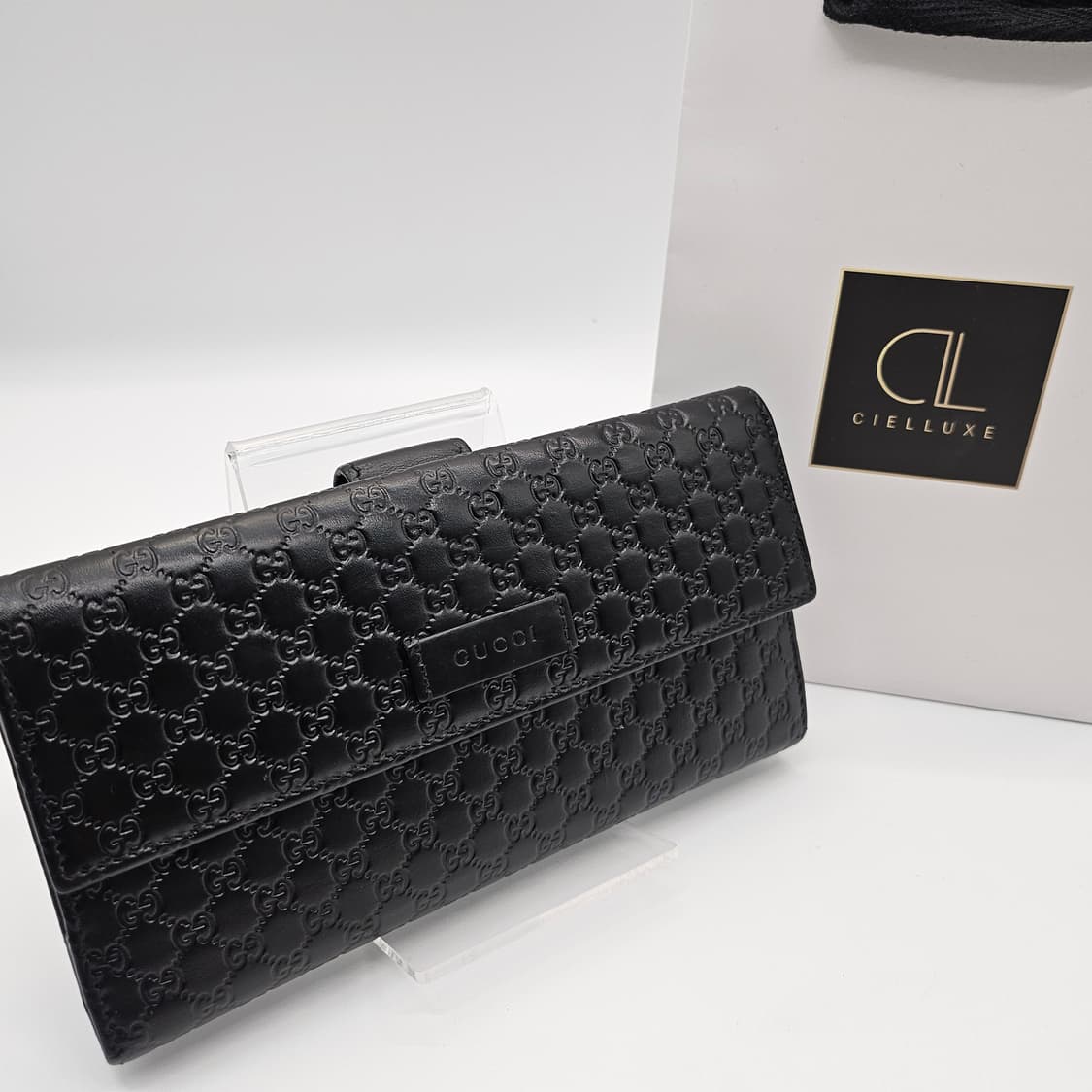 정품 구찌 마이크로시마 장지갑 상품이미지1