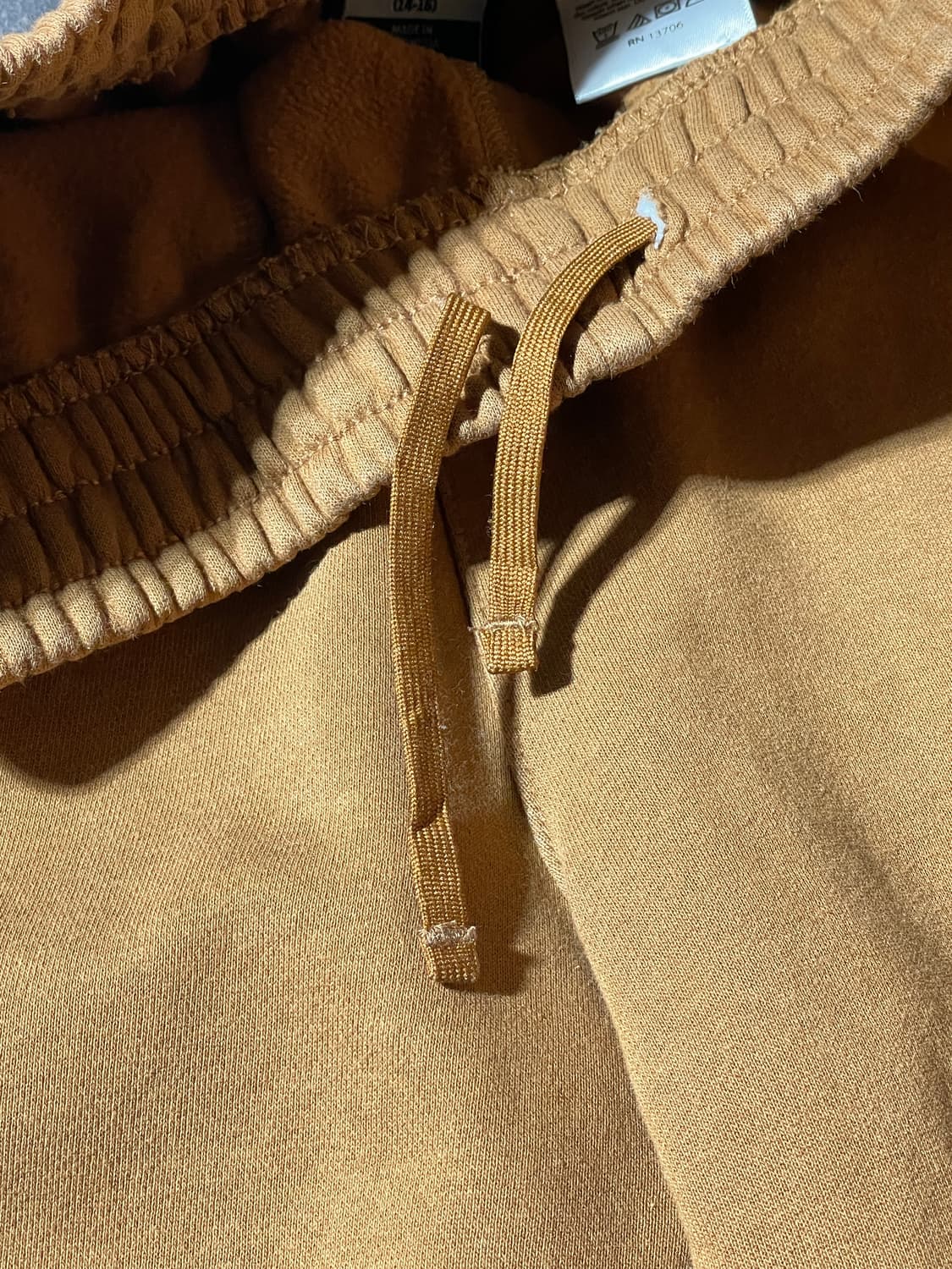 CARHARTT 칼하트 밴딩 브라운 트레이닝 조거팬츠 상품이미지4