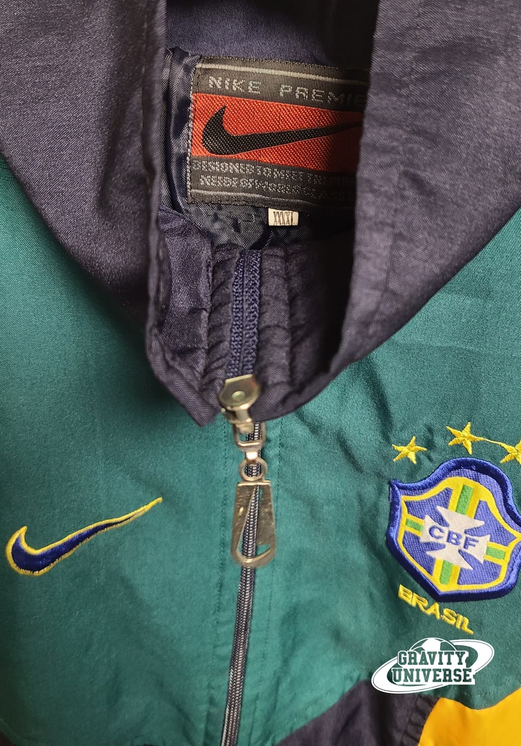 브라질 축구 90s 빈티지 바람막이 상품이미지2