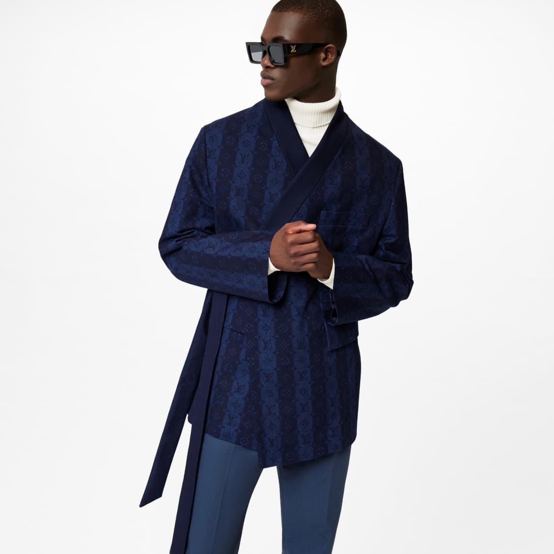 [S+급/48] 루이비통 x 니고 모노그램 기모노 자켓 상품이미지8
