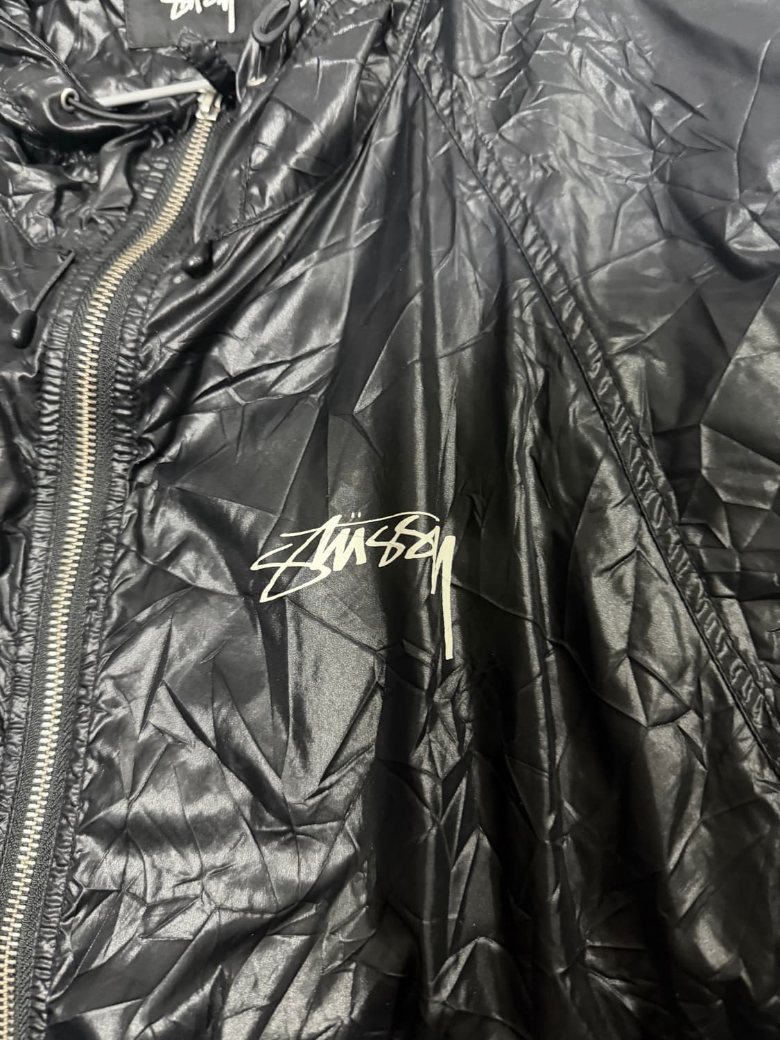 Stussy 비치쉘링크바람막이 블랙 XL 상품이미지2