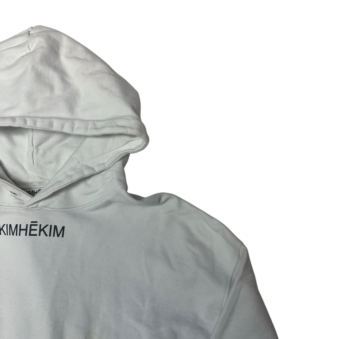 김해김 화이트후드티 L 상품이미지2