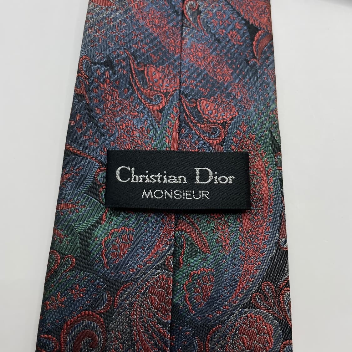 133) (Christian DIOR) 크리스찬 디올 패턴 넥타이 상품이미지5