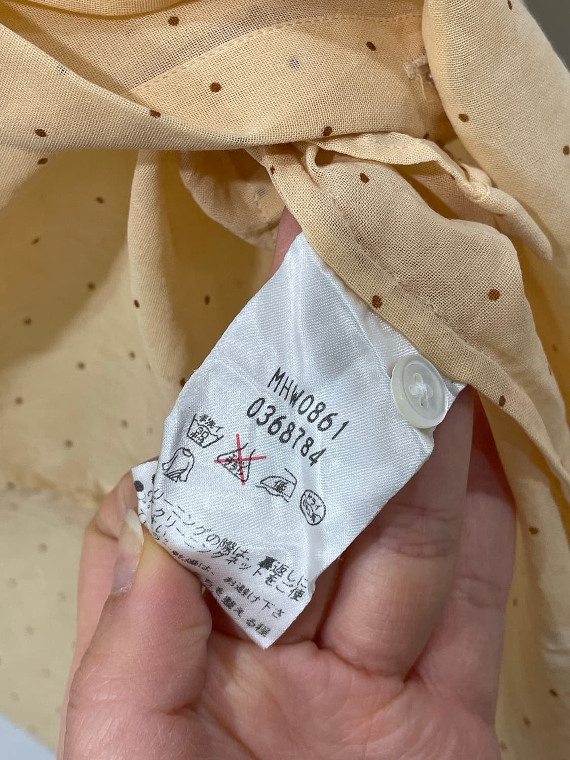 margaret howell dot blouse 상품이미지10