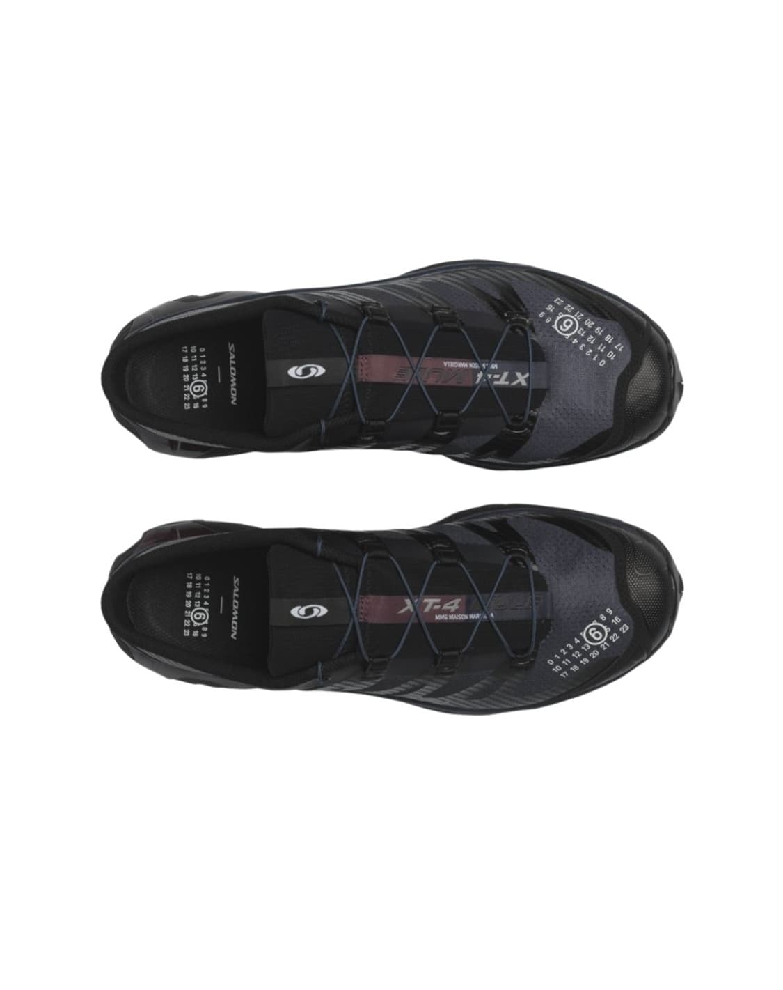 살로몬 x MM6 메종 마르지엘라 XT-4 뮬 블랙 나인 아이언 상품이미지2