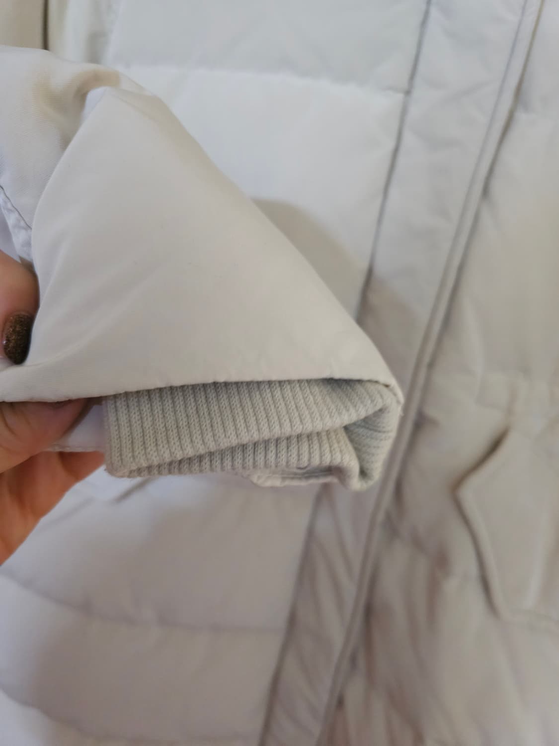 ORR 오르 구스다운 롱 패딩 폭스퍼 상품이미지4