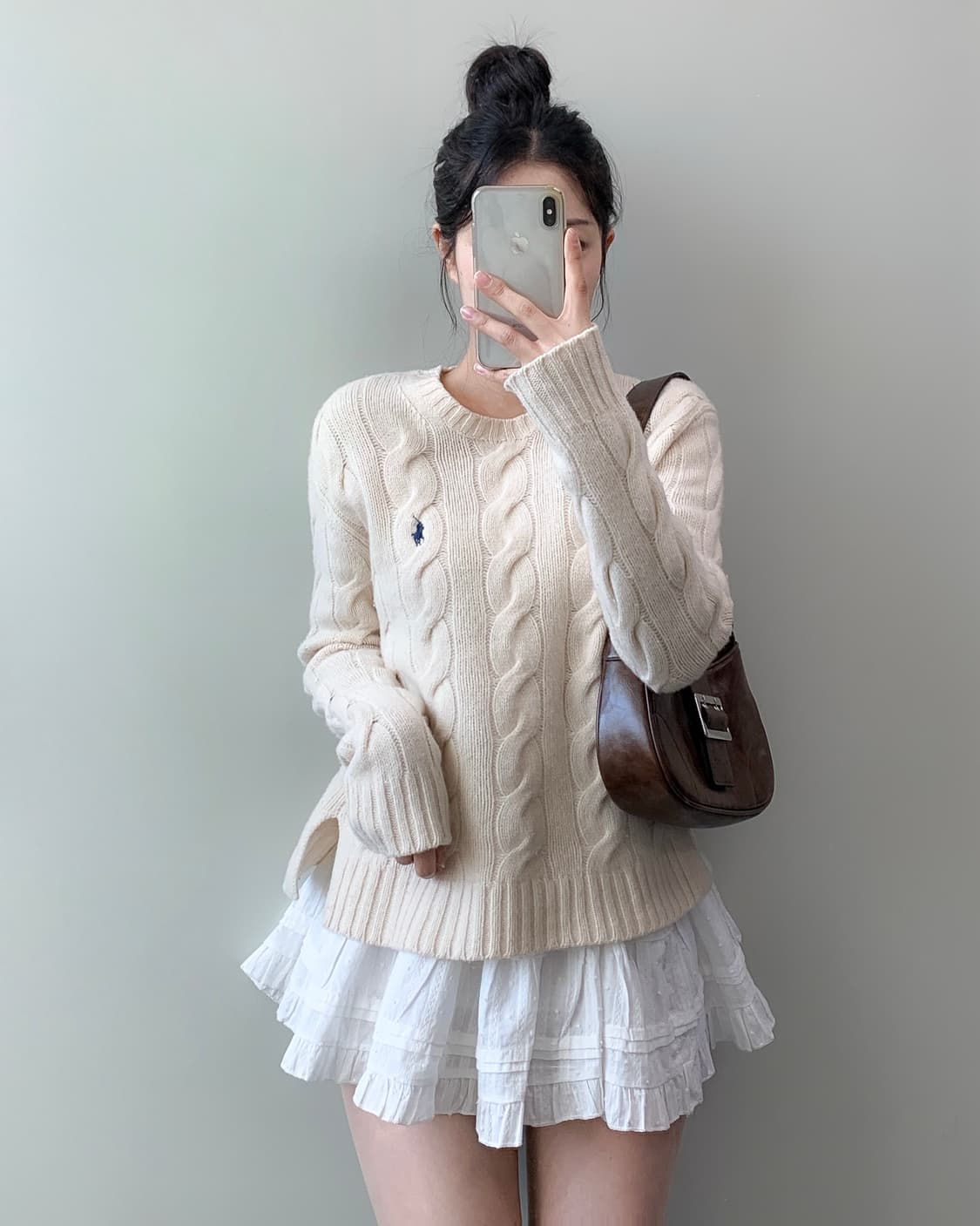 폴로 울 캐시미어 니트  상품이미지3