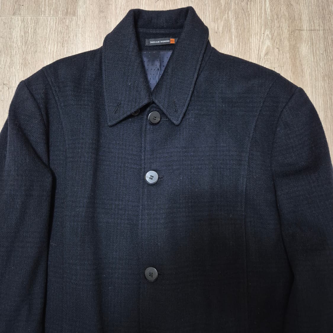 인디안 옴므 컬렉션 모직 싱글 코트 2XL(110) 상품이미지2