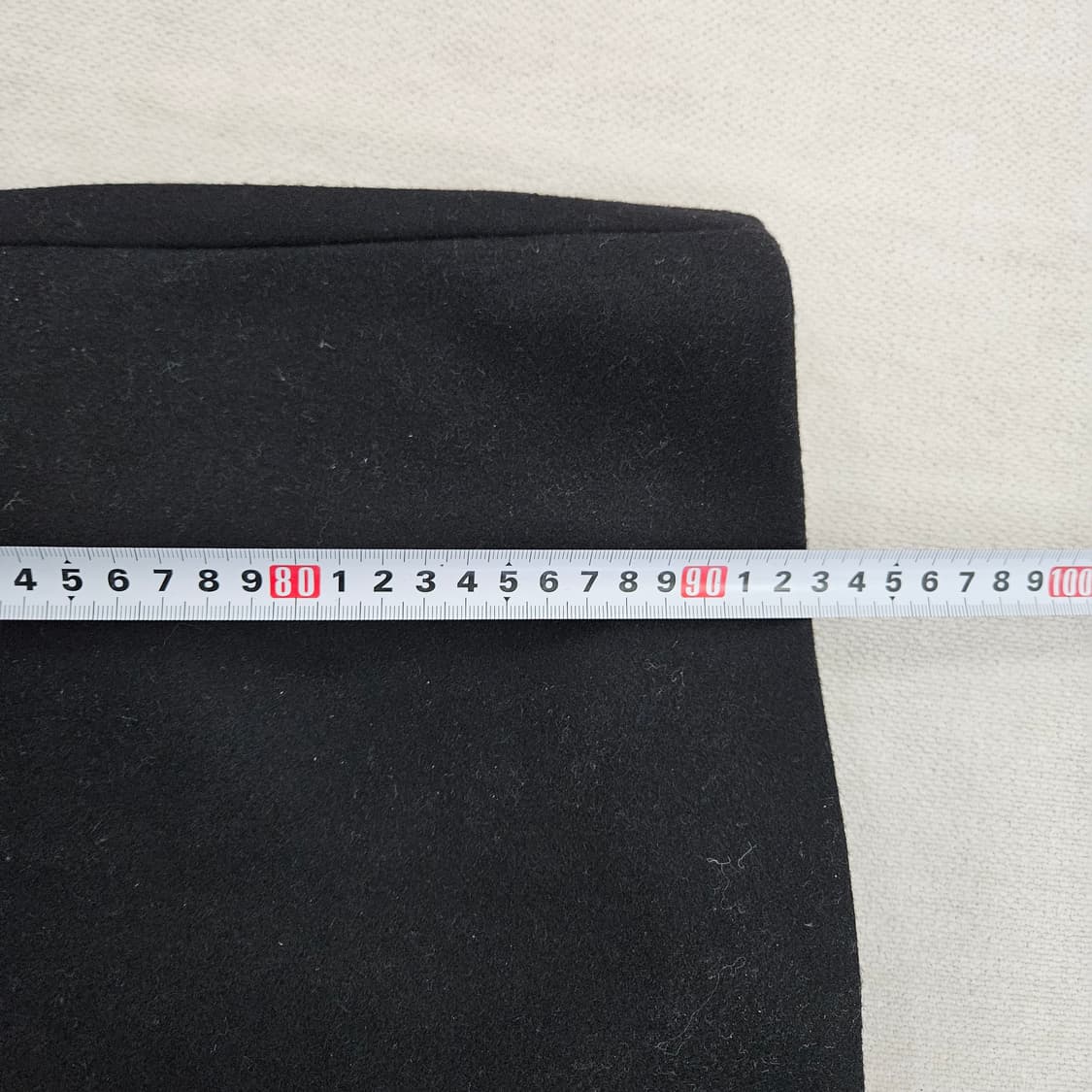 [36] 올세인츠 사선 하이넥 블랙 코트 0116Y1 상품이미지6