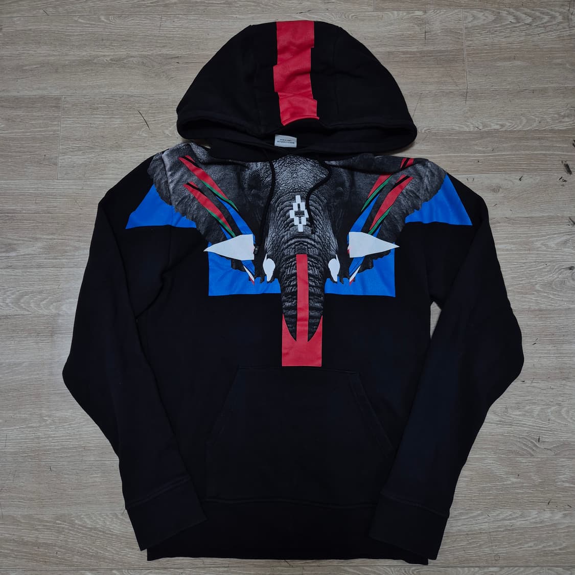 마르셀로 불론 빅프린팅 후드티 XS(85) 상품이미지1