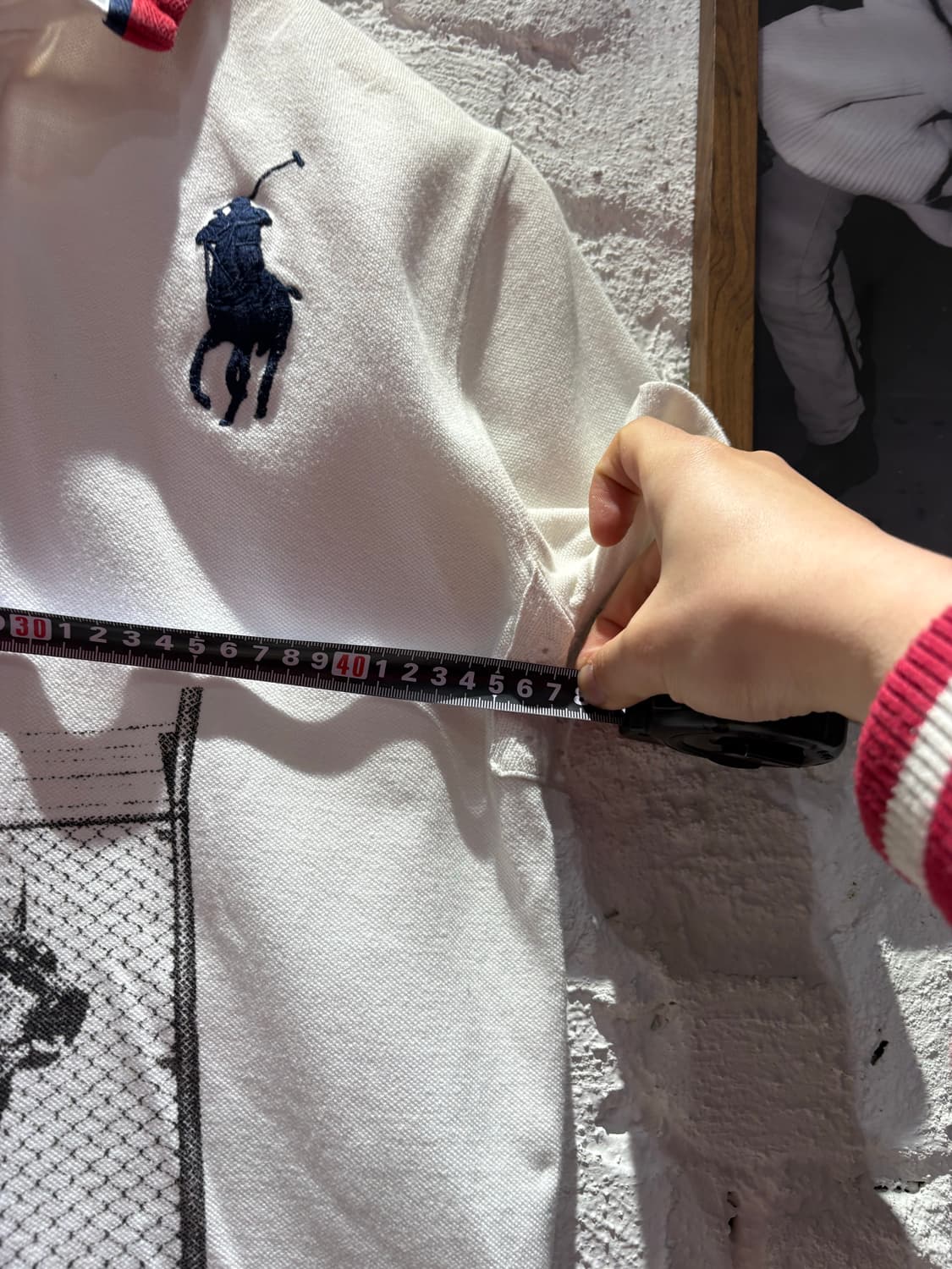 폴로 빅포니 USA 성조기 커스텀 반팔 카라 티셔츠 상품이미지7