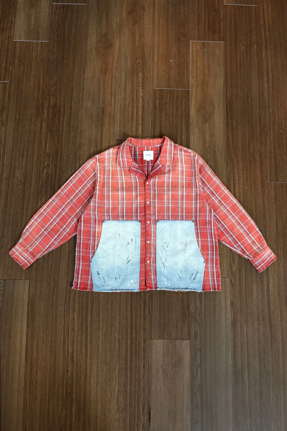 Found Checkered Shirt 상품이미지4