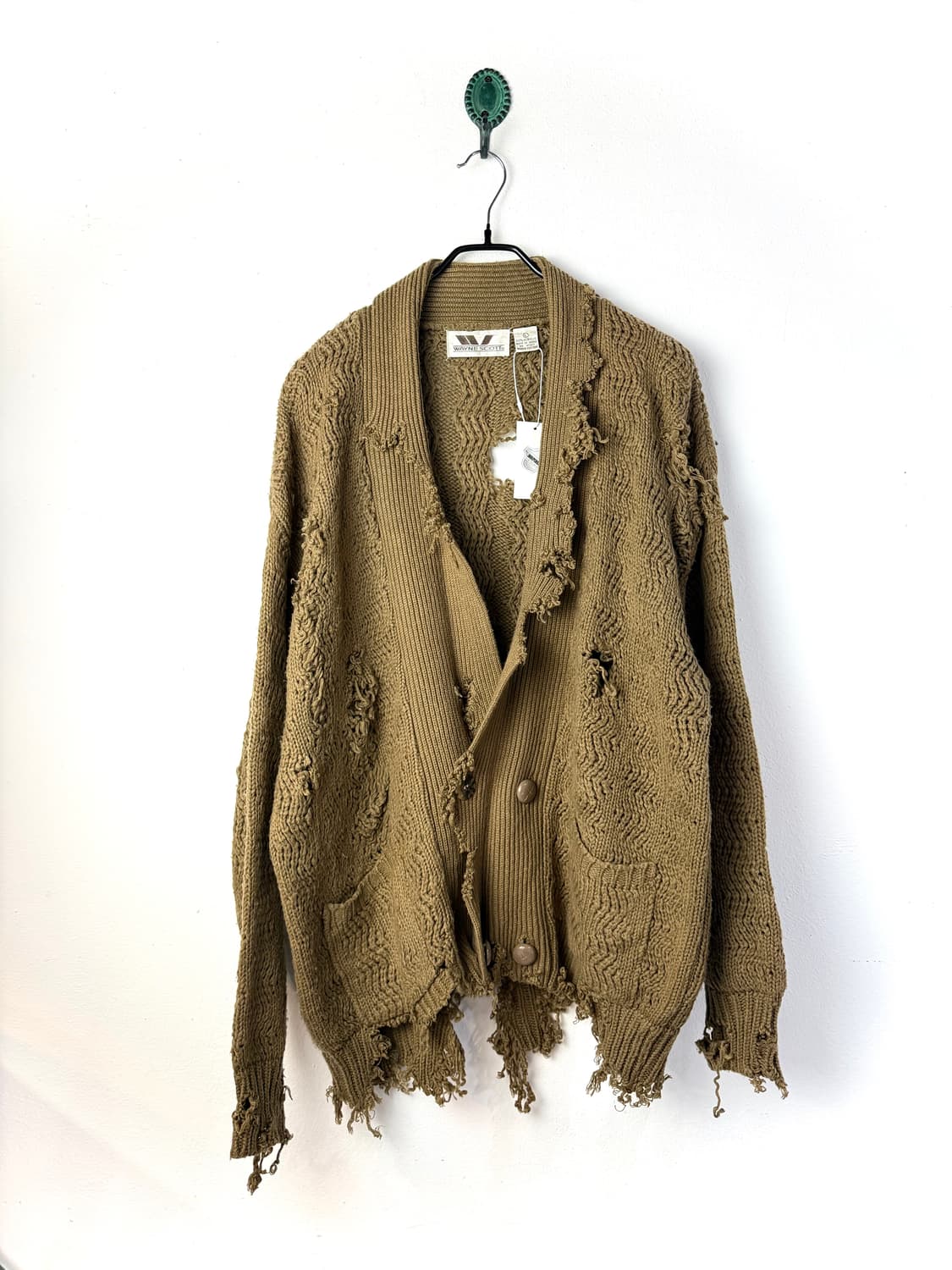 90s 빈티지 디스트레스드 가디건 상품이미지1