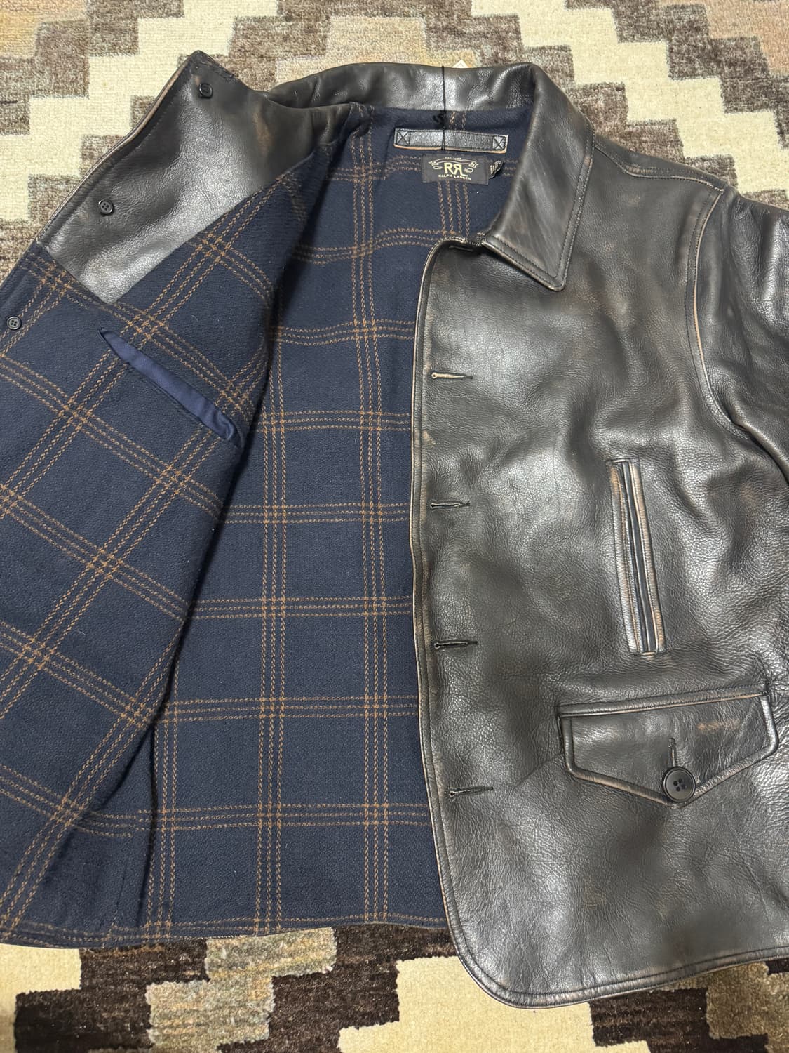 RRL 더블알엘 블랙 카코트 L 사이즈 상품이미지2