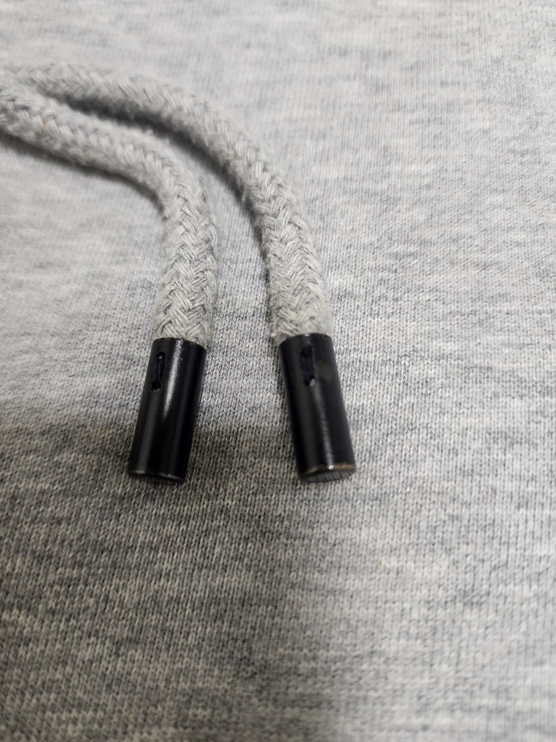 우영미 백로고 후드티 그레이 48사이즈 100사이즈 상품이미지3