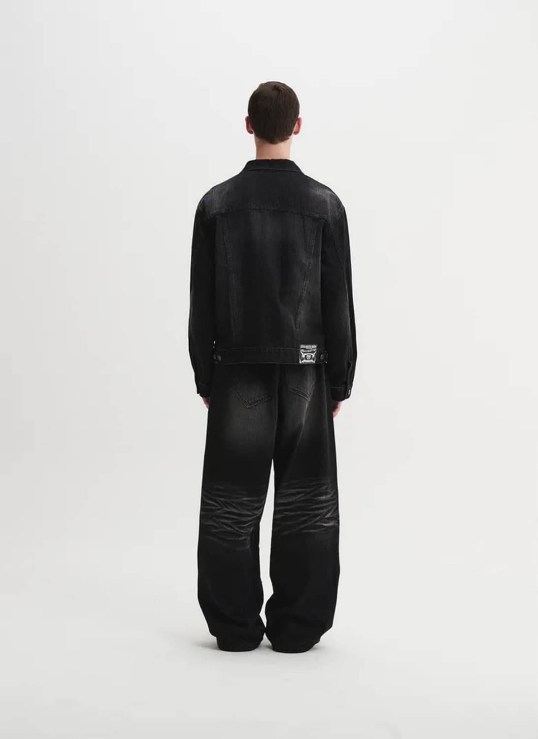 DNSR 헤리티지 데님 자켓 블랙 청자켓 XL 상품이미지2