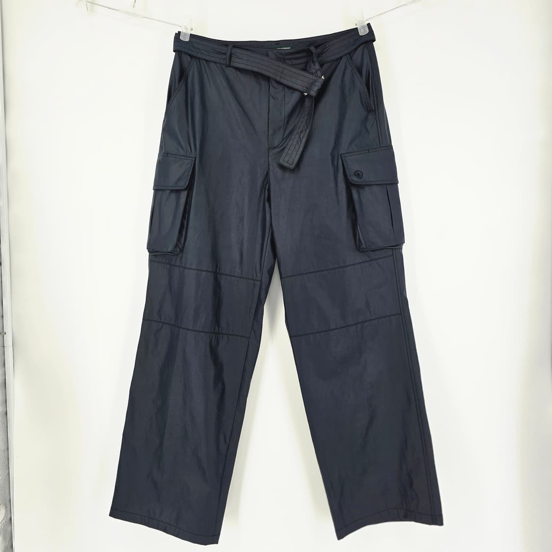 odd department 블랙 카고 와이드 팬츠 L [H50720] 상품이미지1