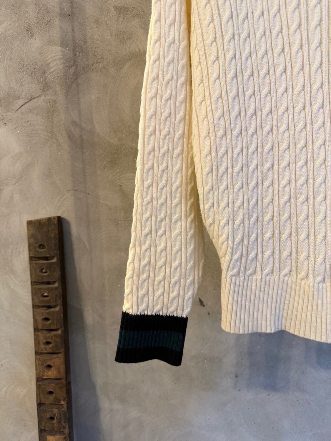 라코스테 셔틀랜드울 크리켓 니트 55~66 상품이미지5