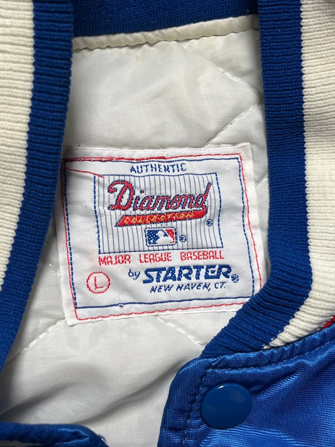 90‘s starter Chicago Cubs bomber jacket  상품이미지4